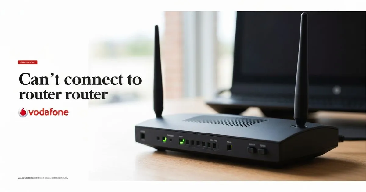 Can't connect to Vodafone router? Here are 5 possible solutions