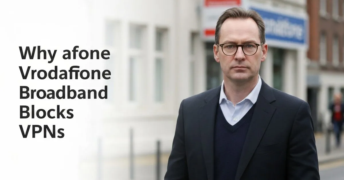 Why Vodafone Broadband Blocks VPNs - And How to Fix It