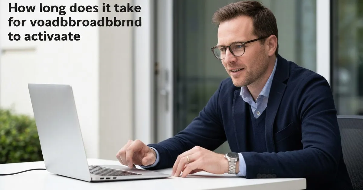How long does it take for Vodafone broadband to activate? - The answer may surprise you!