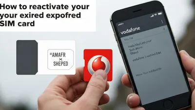 How to reactivate your expired Vodafone SIM card