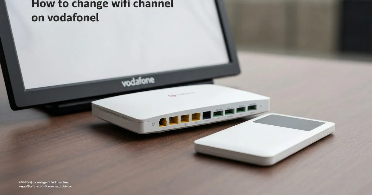 How to change wifi channel on vodafone router: a step by step guide