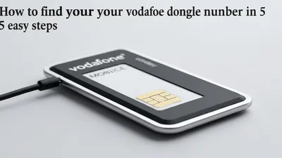 How to find your vodafone dongle number in 5 easy steps